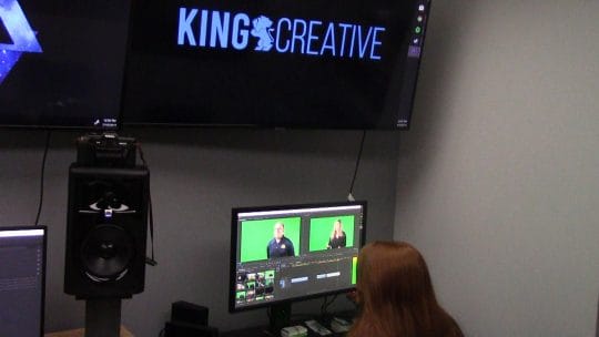 WDEL - King Creative - In The Studio