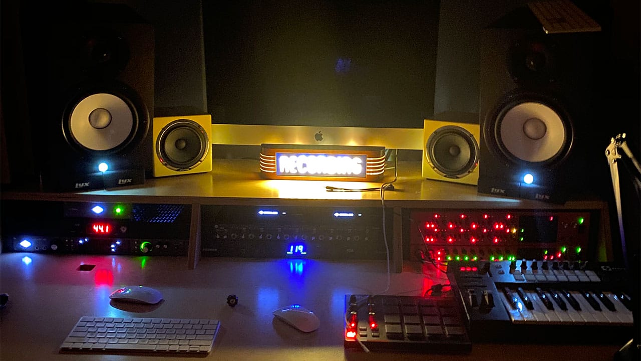 Music Production Recording Booth